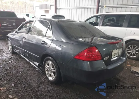 2007 Honda Accord 2.4 Se from USA, damaged, VIN JHMCM56357C011003